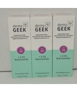 (3) Derma Geek Nourishing Facia Moisturizer Sunscreen SPF 30 +3.5% Niaci... - $22.72