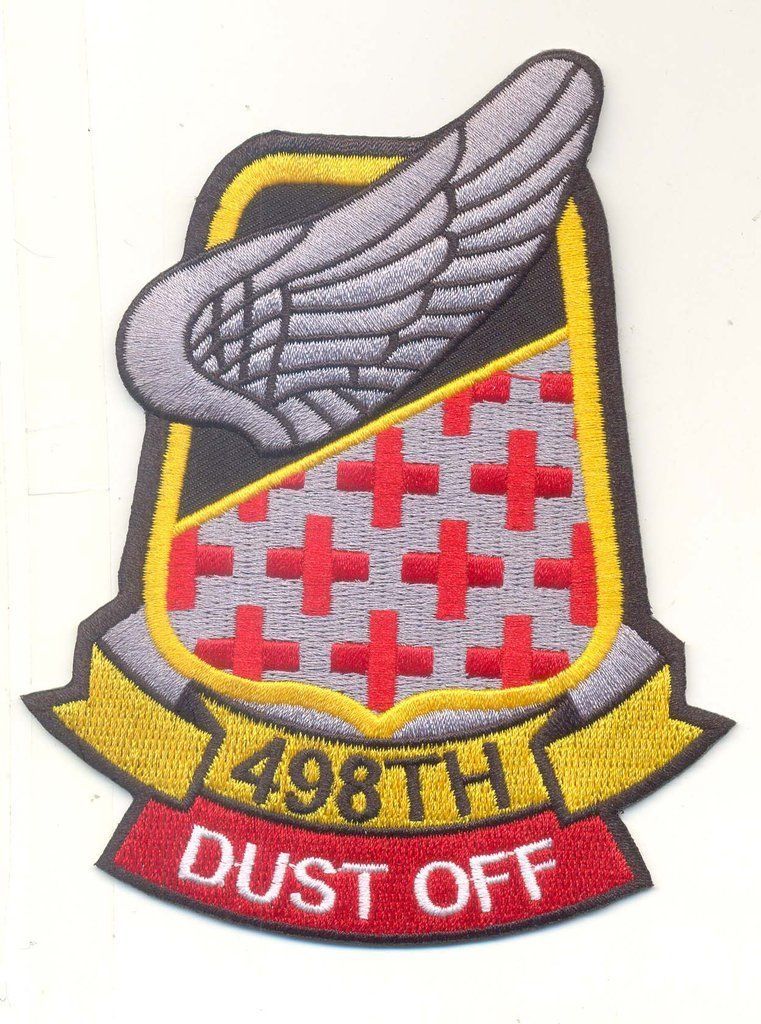 US Army 498th Medical Company Air Ambulance Vietnam Dustoff Patch - Other