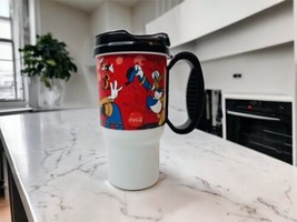 Disney Parks Mug Mickey Coca Cola Refill Travel Celebrate Today Whirley 16oz - $14.84