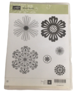 Stampin Up Clear Mount Rubber Stamps Mixed Bunch Flower Medallions Sprin... - $4.99