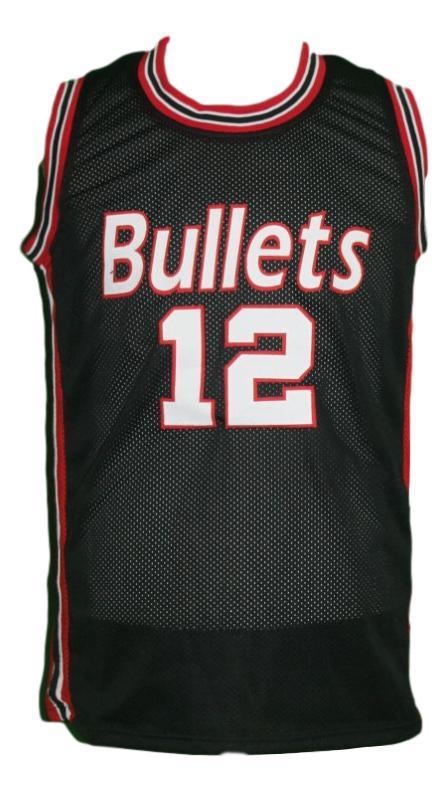 Custom name   baltimore washington retro basketball jersey black   1