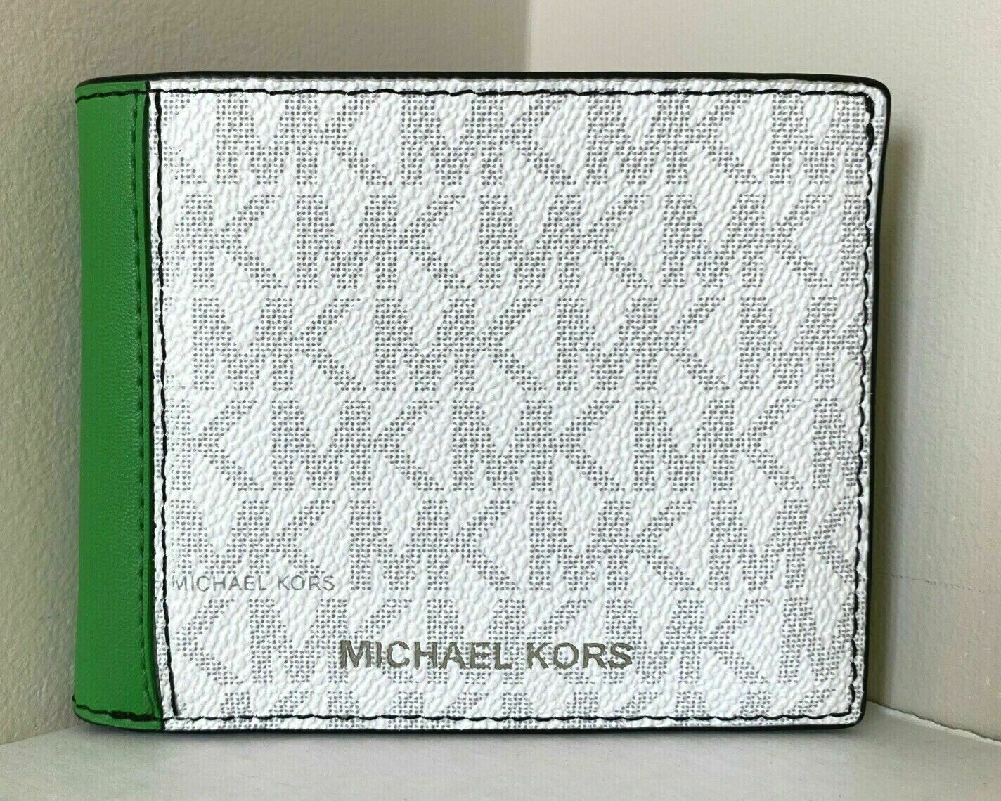  Michael Kors L Zip Wallet (Admiral/ Pale Blue