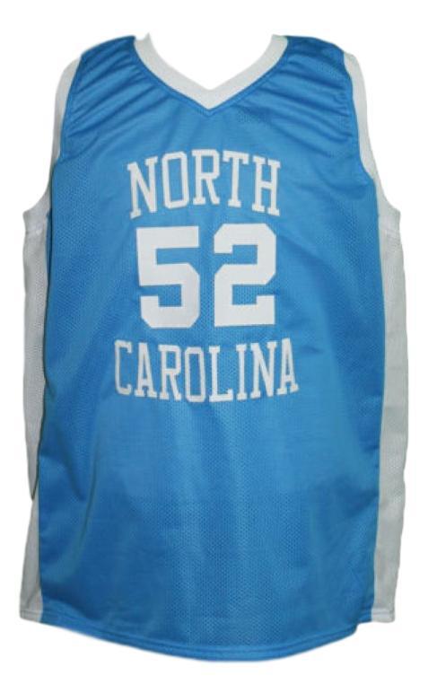 James worthy college basketball jersey blue   1