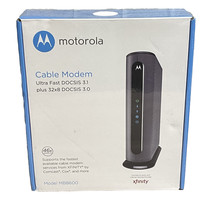 Motorola MB8600 Ultra Fast 6000Mbps DOCSIS 3.1 Cable Modem Infinity Comc... - $97.93