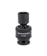 GEARWRENCH 3/8&quot; Drive 6 Point Standard Universal Impact SAE Socket 1/2&quot; ... - $17.04