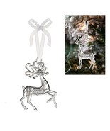 Prancing Reindeer Ornament: Fill Your Holiday With Good Cheer - By Ganz - $9.75