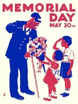 Quality POSTER on Paper or Canvas.Movie Art Decor.Memorial Day Honor old... - $13.86+