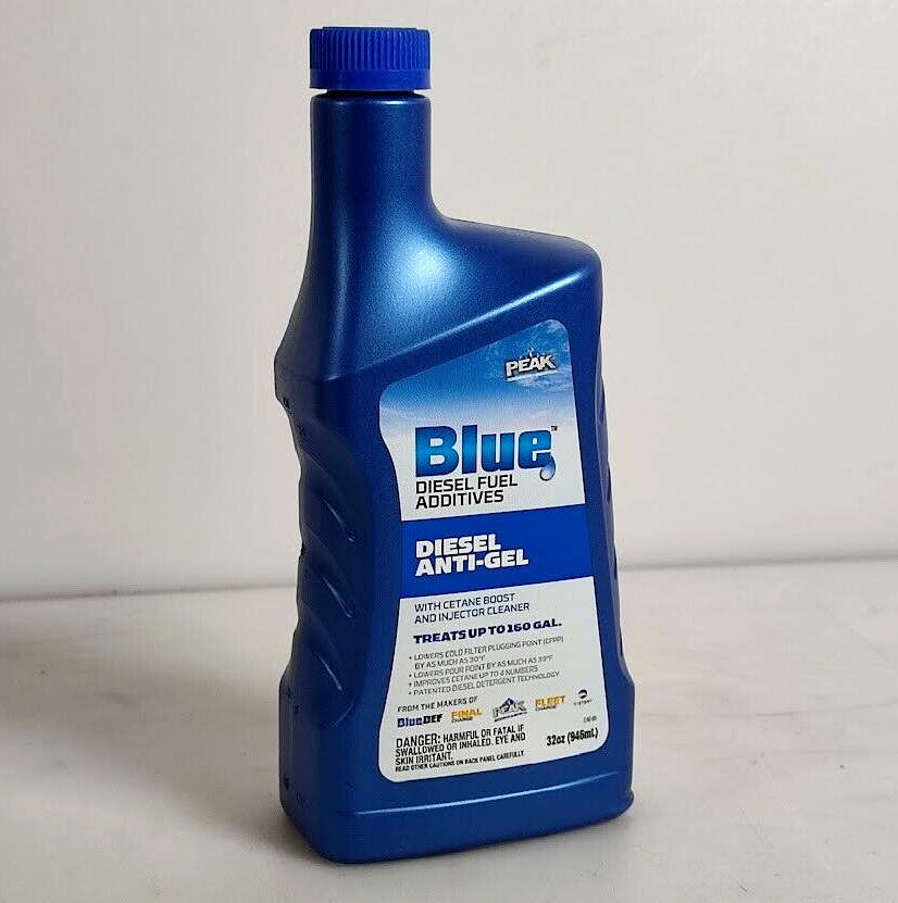 Peak Blue Diesel Fuel Additives AntiGel With Cetane Boost Injector