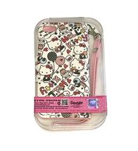 NEW Hello Kitty Will Make You Smile Apple iPhone 5 Case Wallet Strap White image 4