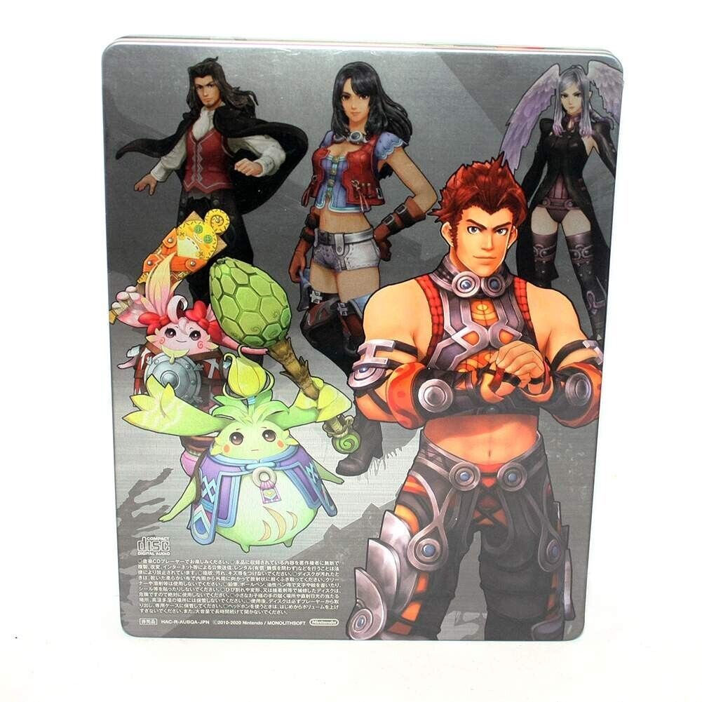 New Official Xenoblade Definitive Edition SONY PS4 PS5 SteelBook Case