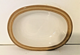 Dansk Sirocco Khaki Oval Serving Bowl Dish 2.25&quot;H 10&quot;L 8&quot;W EUC - $15.29