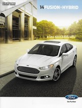 2014 Ford FUSION sales brochure catalog interactive US 14 SE Titanium HY... - $6.00