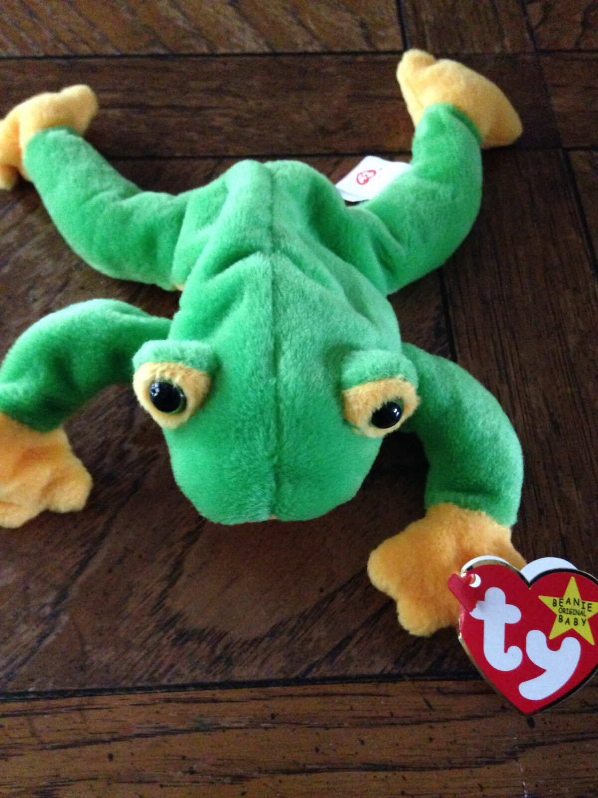 Ty, Toys, Ty Beanie Babies Smoochy The Frog