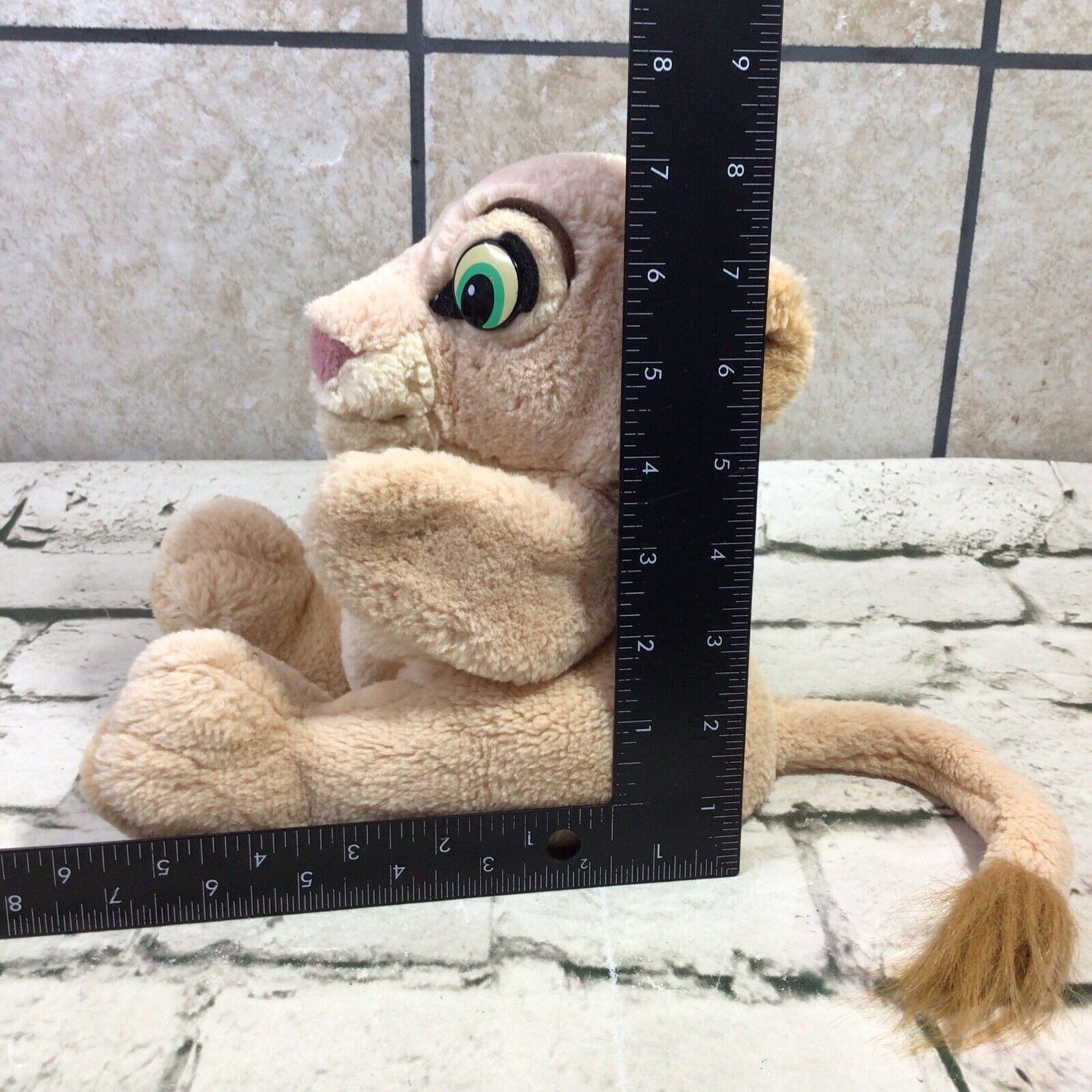 Lion King Nala Hand Puppet Plush Stuffed Toy Vintage 1994 Applause Walt