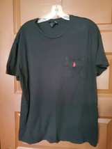 Single Stitch Polo Ralph Lauren Classic Fit Cotton Pocket T-Shirt Size Medium - $14.85