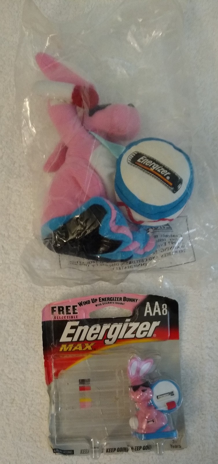 Energizer© Bunny WindUp and Plush Promos Vintage Characters & Dolls