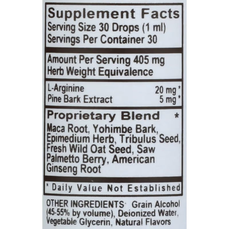 Sprouts Male Virility, 405 mg, 1 oz - Dietary Supplements