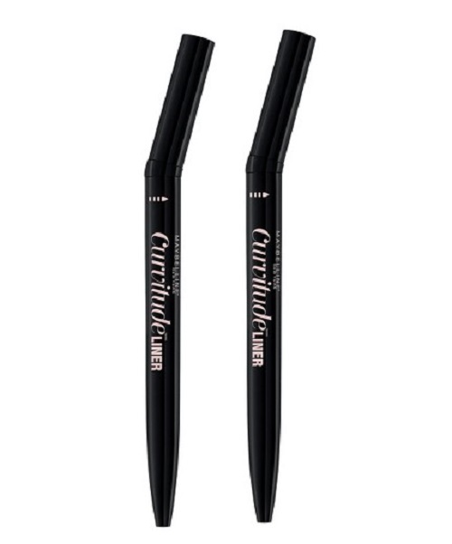 maybelline curvitude liner shade 410 black - lot of 2