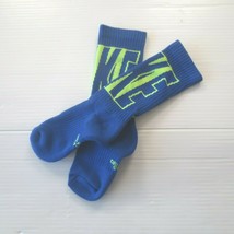 Nike Boys Everyday Cushioned Crew Socks - SX6955 - Blue - Size M - NEW - $4.99