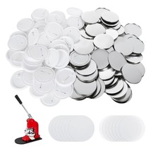  BEAMNOVA 100 Sets of Metal Button Parts Supplies