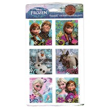Disney Frozen 24 Stickers 4 sheets Per Package Party Favors Birthday Supplies - $2.75