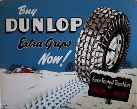 Dunlap Tires Metal Sign ( discontinued ) - $29.95