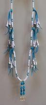 NATIVE AMERICAN CELEBRATIONS! RHYTHM BEADS ~ Turquoise, White, Silver, G... - $49.00