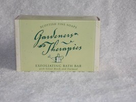 Scottish Fine Soaps GARDENERS THERAPIES Exfoliating Bath Bar Soap 7 oz/2... - $12.87