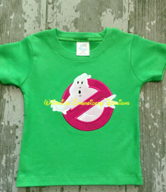 Ghostbusters Logo Machine Embroidery APPLIQUE GET INSTANT DOWNLOAD