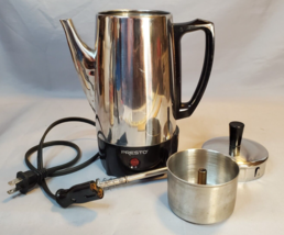 Sold NOS VINTAGE ROBESON 8 CUP AUTOMATIC COFFEE MAKER PERCOLATOR