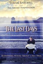 1998 THE LAST DAYS Movie POSTER 27x40&quot; Motion Picture Promo Steven Spiel... - $59.99