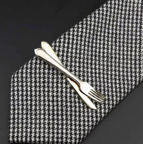 Primary image for FORK & KNIFE - TIE CLIP