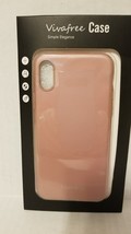 Vivafree Case Simple Elegance iPhone X Case. Rose Gold. - $6.16