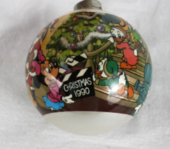 Disney 1990 Mickey And Disney Characters Christmas Tree Bulb Ornament Vi... - $18.46
