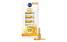 NIVEA Q10 ENERGY  GLOW BOOSTING FACE AMPOULE  SERUM With Vitamin C + E 7... - $25.34