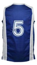 Custom Name # Team Israel Basketball Jersey New Sewn Blue Any Size image 2