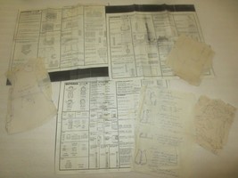 Vintage Butterick CABBAGE PATCH KIDS Cut Pattern 6511/332 - w/Notes   - $2.97