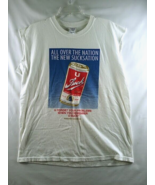 U Suck Beer Novelty T-Shirt Size Large Sleeves Cut Out - $9.95