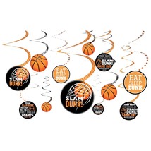 Amscan Basketball Swirl Party Decorations - $12.99