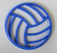 Volleyball Ball Team Sport Detailed Cookie Cutter Made in USA PR270 - $3.99