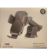 Vehicle Wireless Charging Bracket - 15W Quick Charge - $29.69