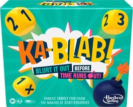 MONOPOLY Ka-Blab! Game for Families, Teens and Children Aged - $49.81