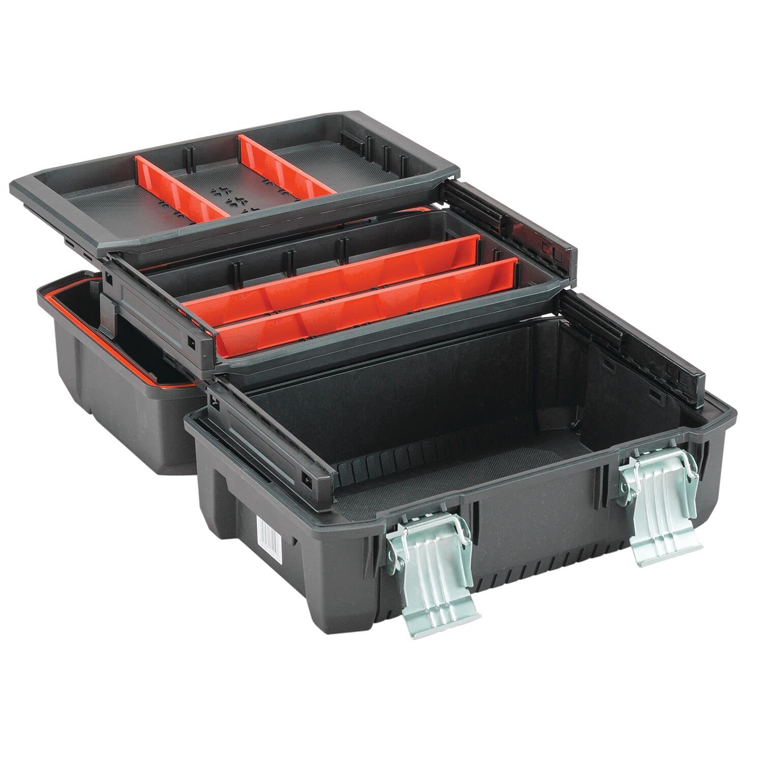 CRAFTSMAN 16-in Black Plastic Lockable Tool Box in the Portable