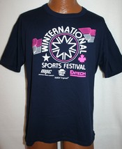 Vintage 80s Winternational Sports Festival Montana T-SHIRT Xl Single Stitch Vtg - $24.74