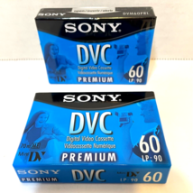 Sony DVC Digital Video Cassette Tapes Mini DV Premium DVM60PRL
