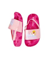 Baby Shark Sandals for Girls Size 9/10 Glitter Slides for Summer - $18.95