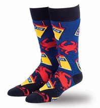 Old Bay Crabs and Cans Dress Socks - NEW FAST FREE SHIP - $14.95