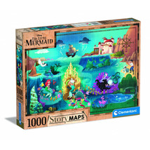 Clementoni The Little Mermaid Story Maps Puzzle 1000pcs - $48.61