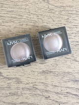 2 x NYX Baked Shadow Eye Shadow  Color: BSH 29 Snowstorm  -  SEALED Lot of  - $14.99