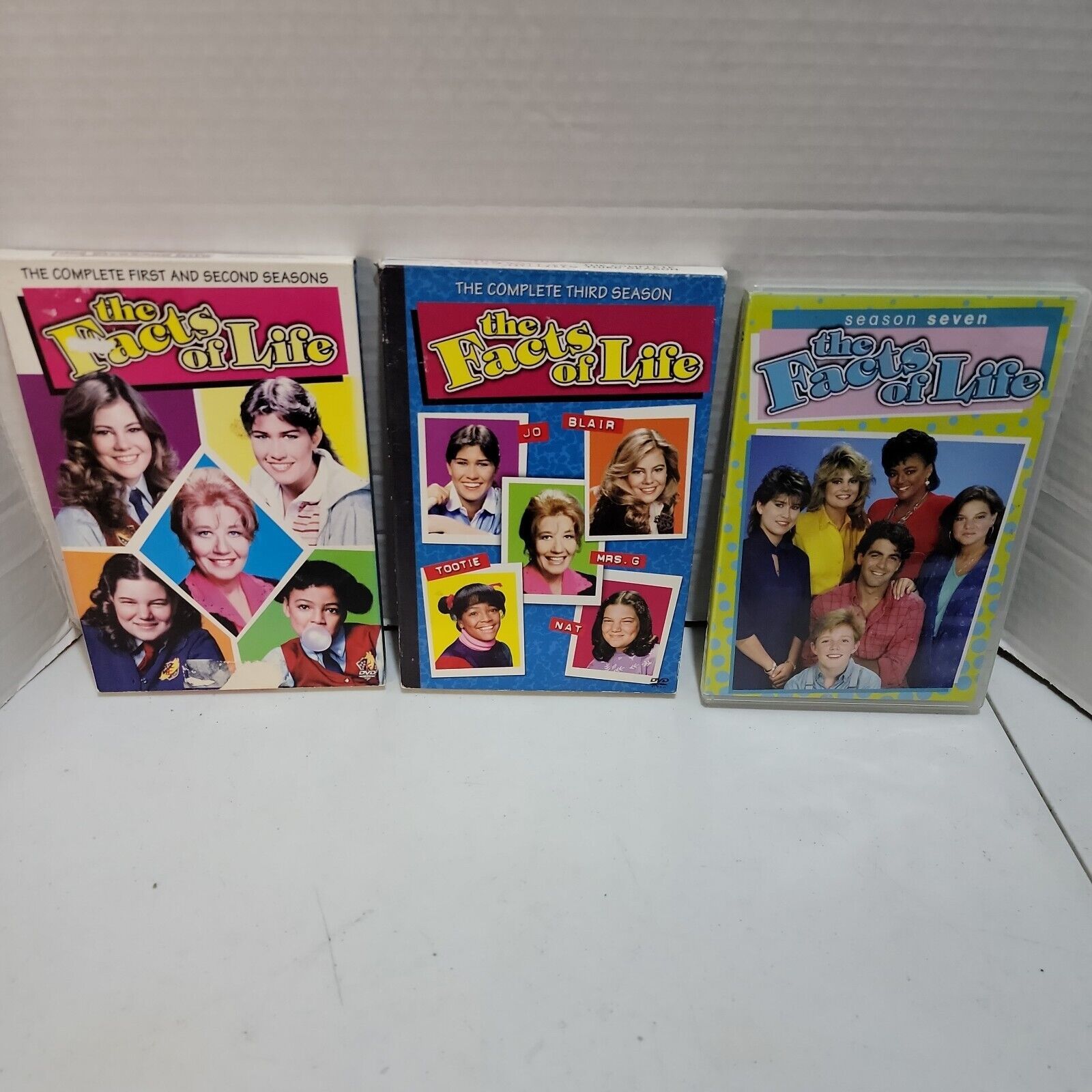 The Facts of Life DVD Lot Seasons 1, 2, 3 & 7 - DVDs & Blu-ray Discs